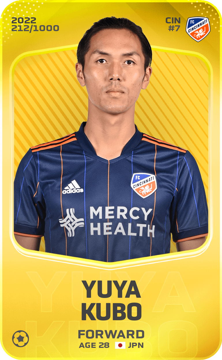 Yuya Kubo 2022-23 • Limited 212/1000