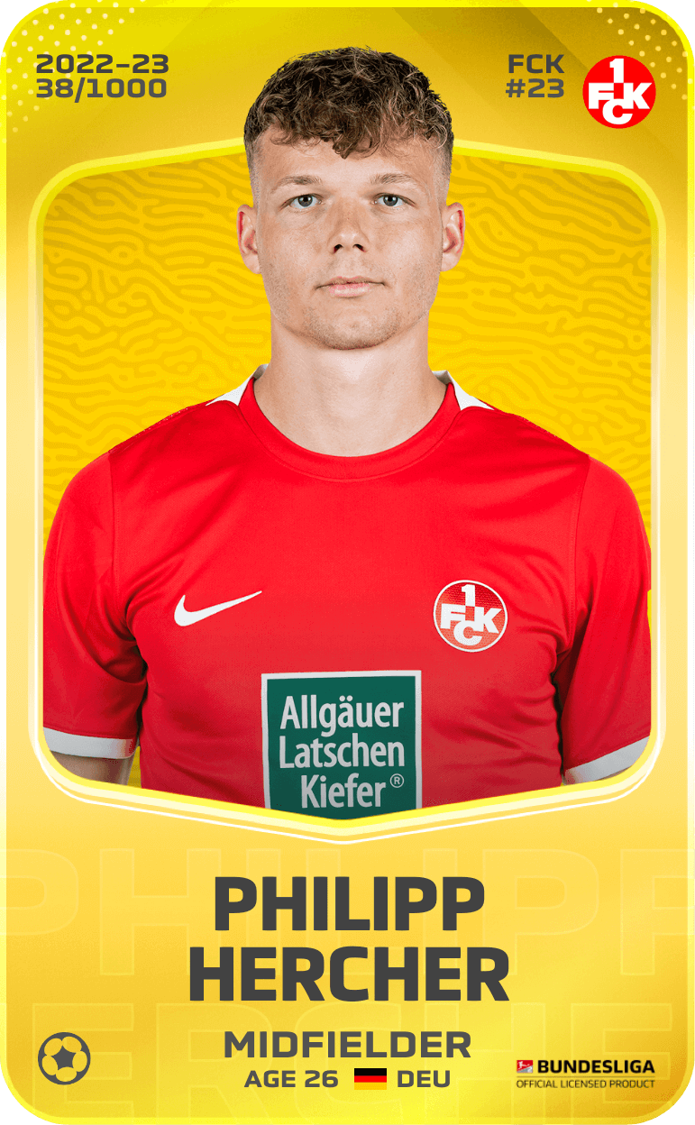 Philipp Hercher 2022-23 • Limited 38/1000