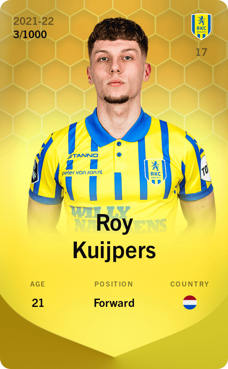 Roy Kuijpers 2021-22 • Limited 3/1000
