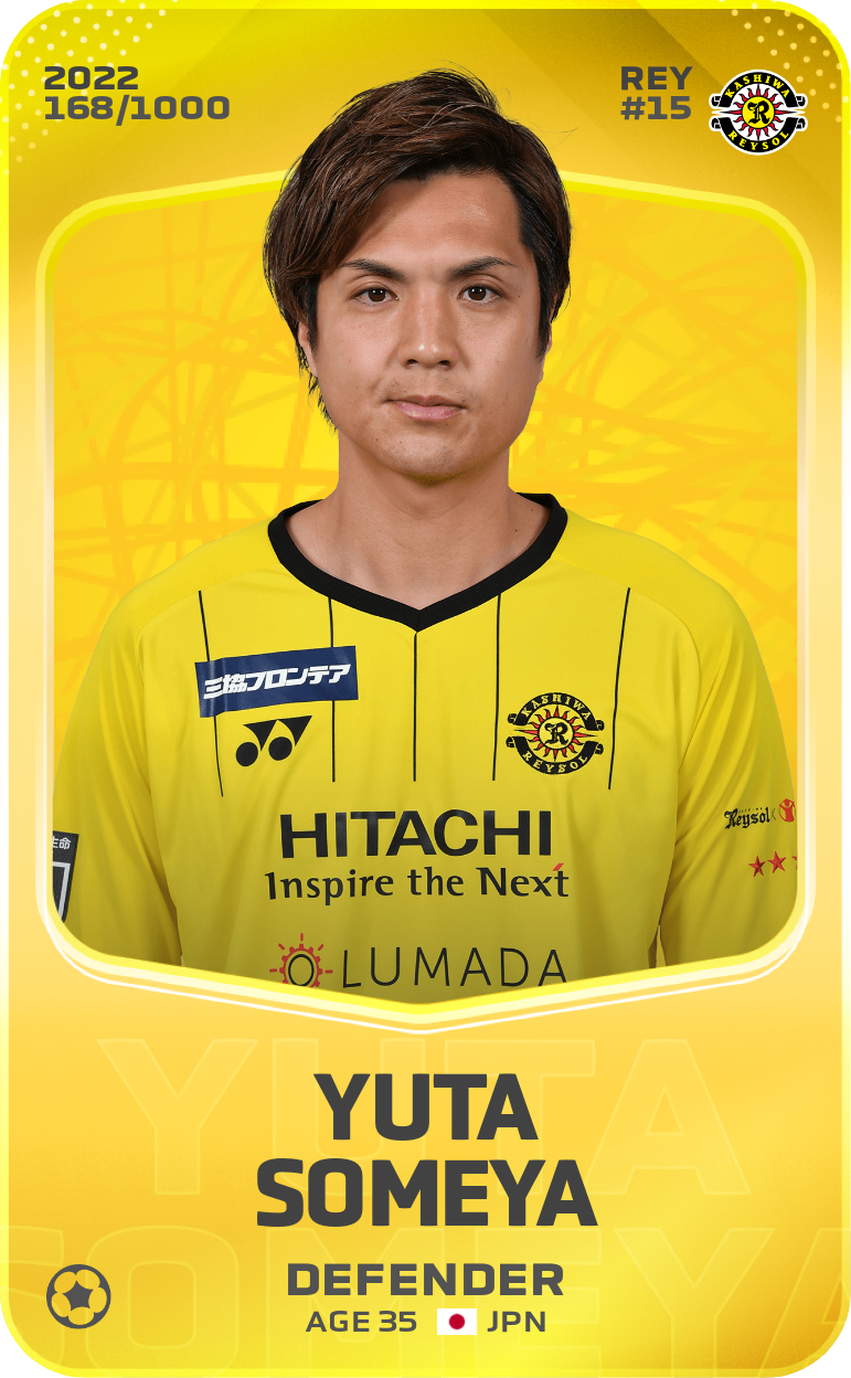 Yuta Someya 2022-23 • Limited 168/1000