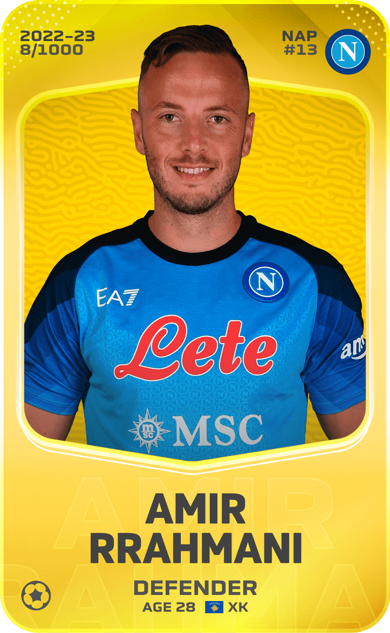 Amir Rrahmani 2022-23 • Limited 8/1000