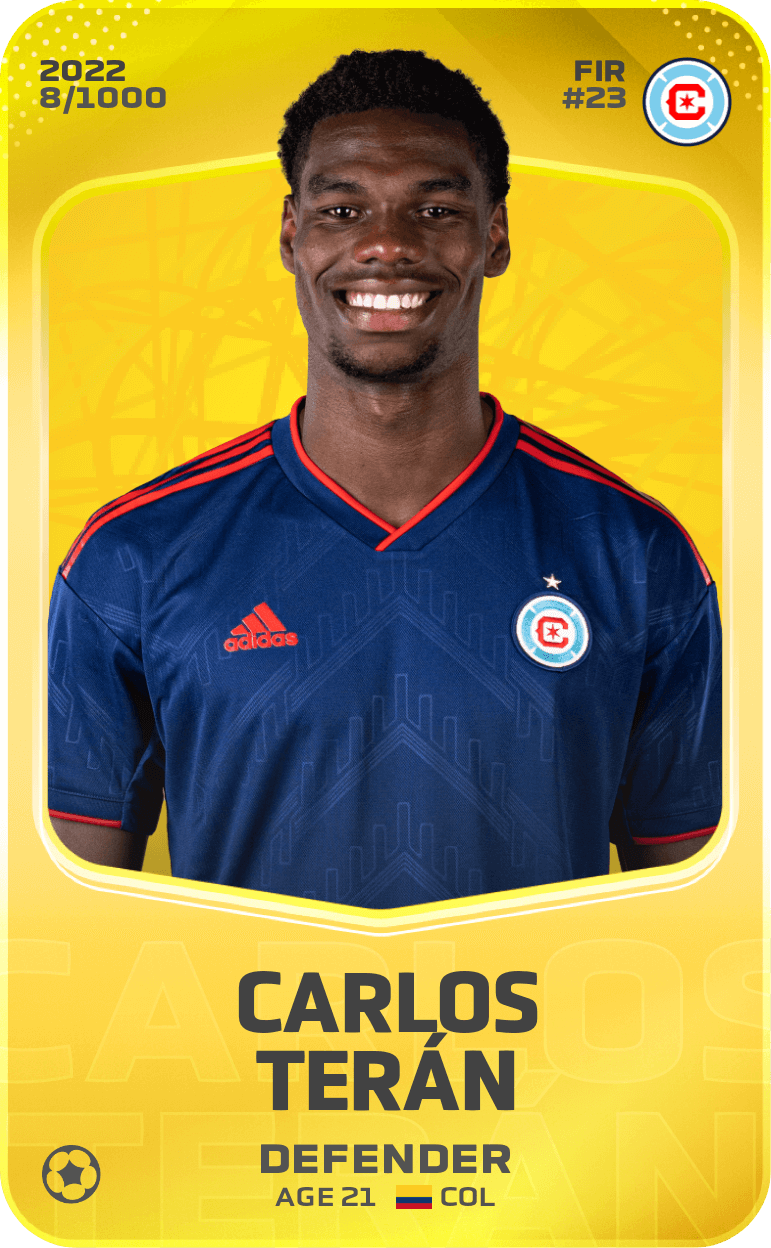 Carlos Terán 2022-23 • Limited 8/1000