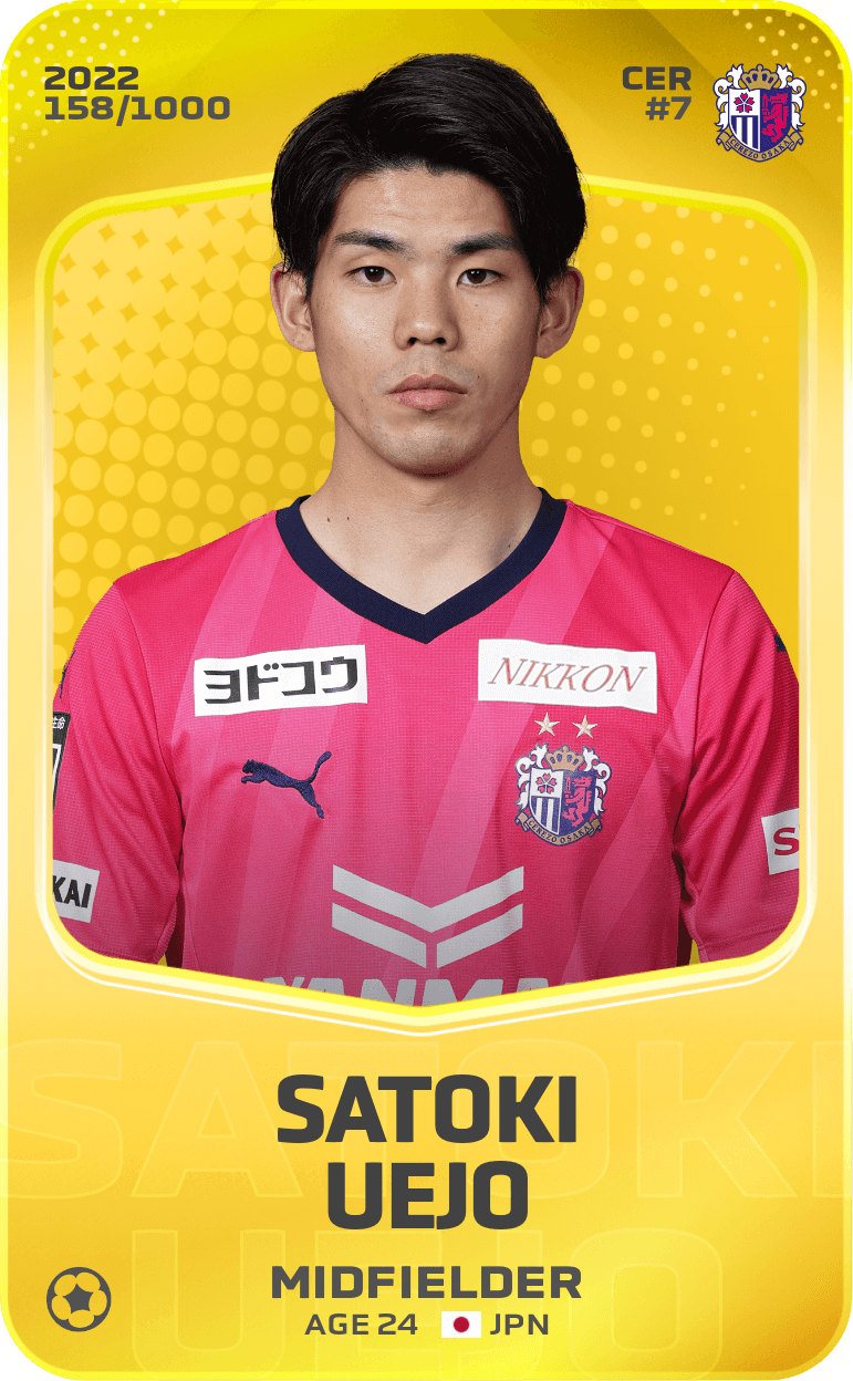 Satoki Uejo 2022-23 • Limited 158/1000