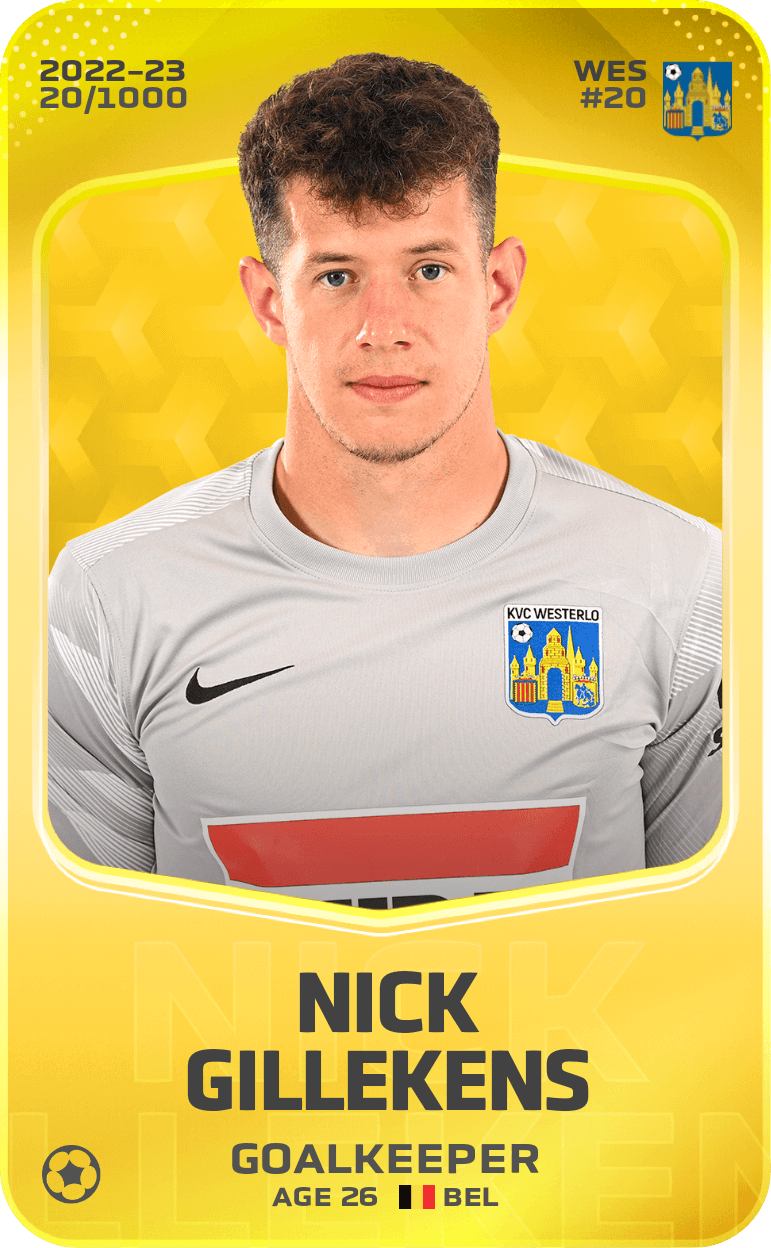 Nick Gillekens 2022-23 • Limited 20/1000