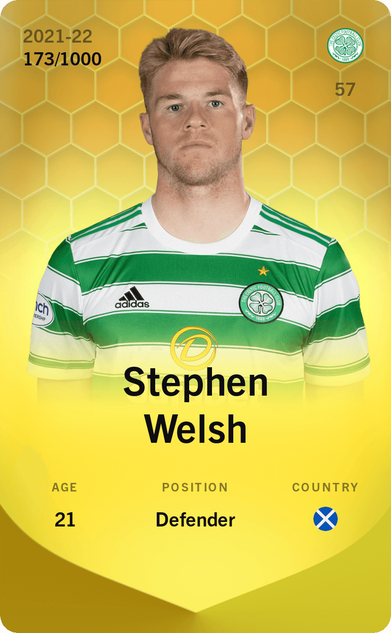 Stephen Welsh 2021-22 • Limited 173/1000