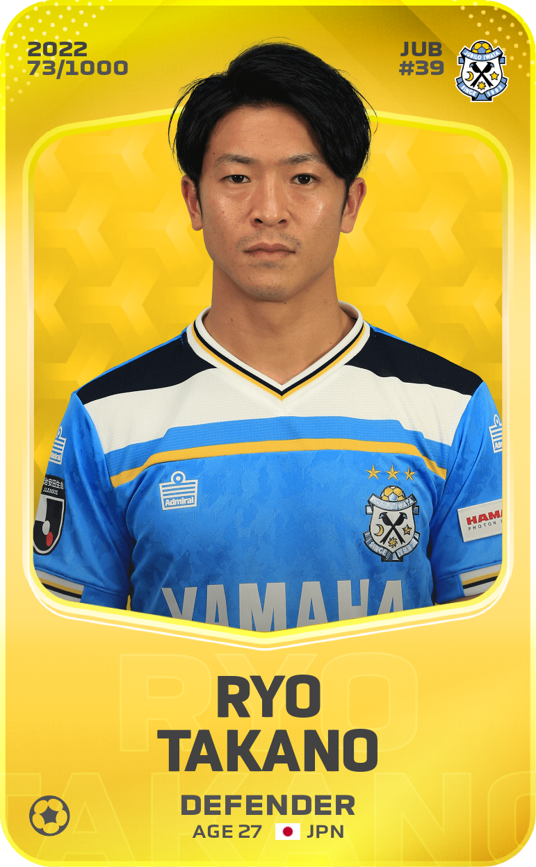 Sorare - Sorare Official - Ryo Takano 2022-23 • Limited 73/1000 - NFT # 96523014976817047171633132837407314235413110443019864919760691170360363851773