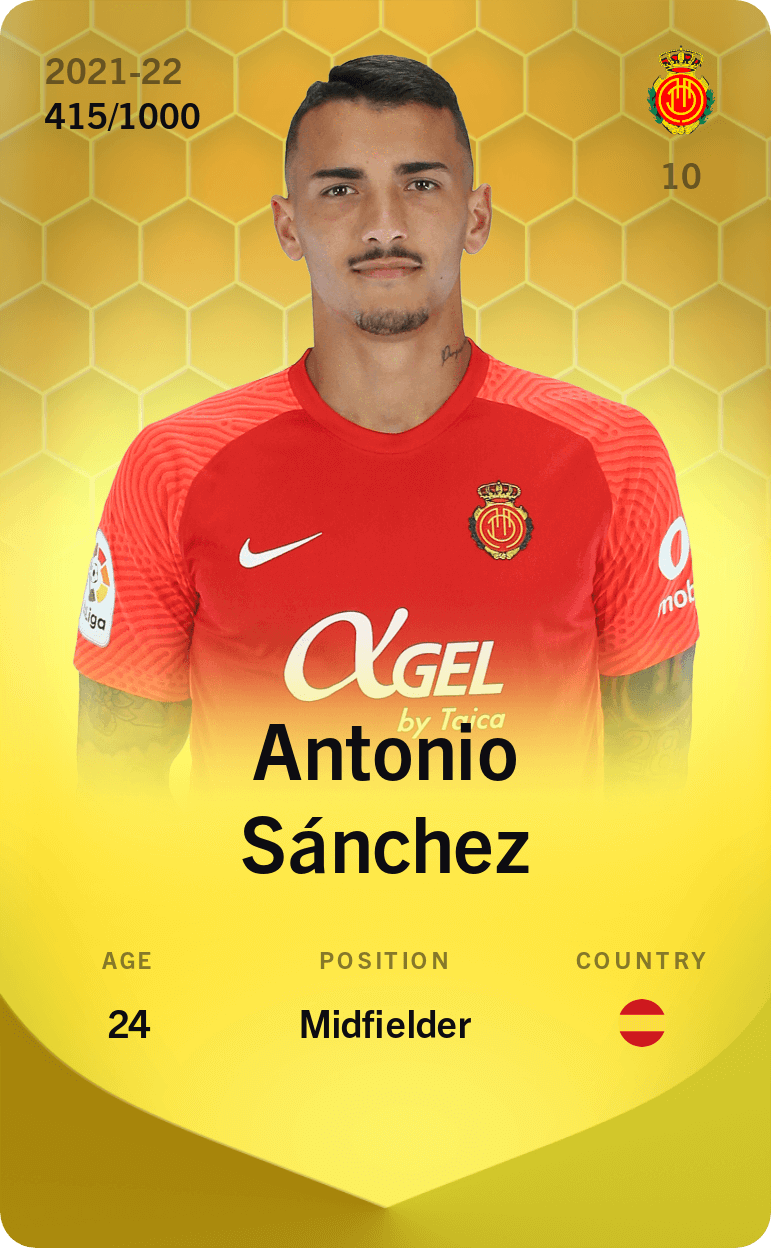 Antonio Sánchez 2021-22 • Limited 415/1000