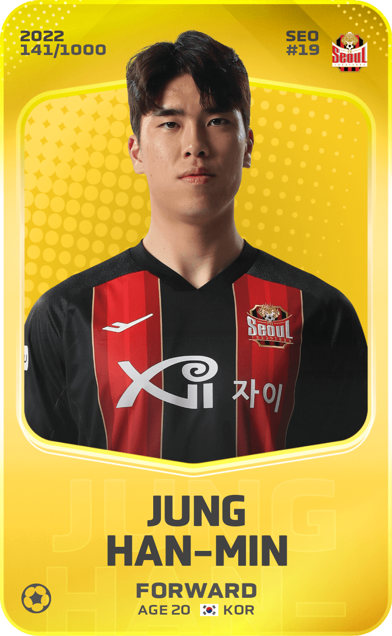 Jung Han-Min 2022-23 • Limited 141/1000