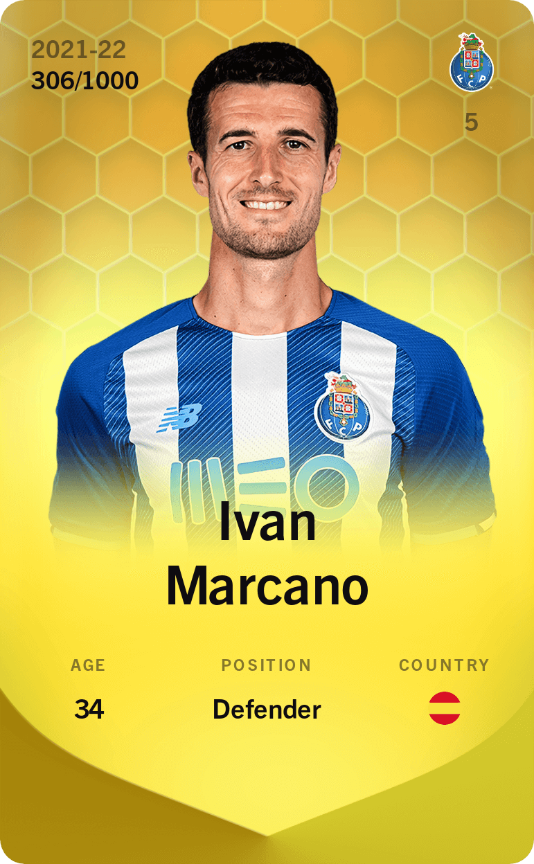 Ivan Marcano 2021-22 • Limited 306/1000