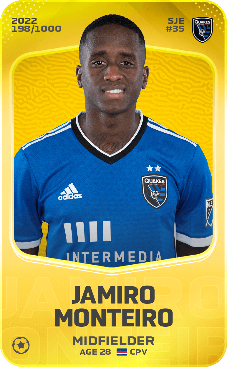 Jamiro Monteiro 2022-23 • Limited 198/1000