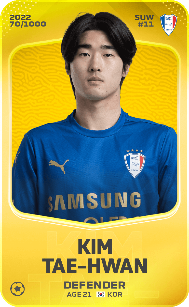 Kim Tae-Hwan 2022-23 • Limited 70/1000