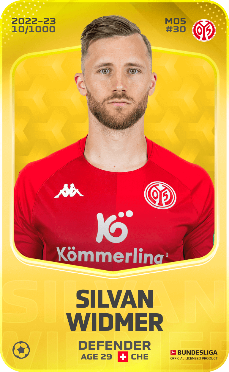 Silvan Widmer 2022-23 • Limited 10/1000