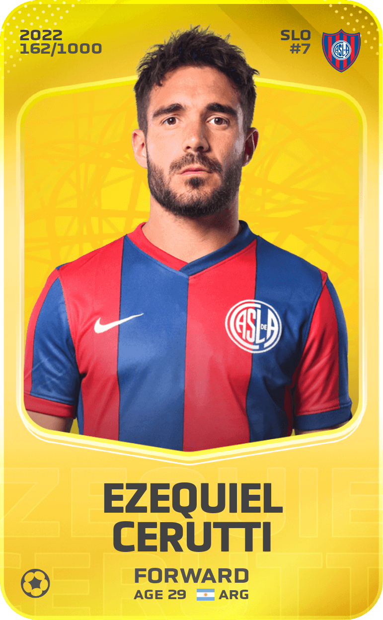 Ezequiel Cerutti 2022-23 • Limited 162/1000