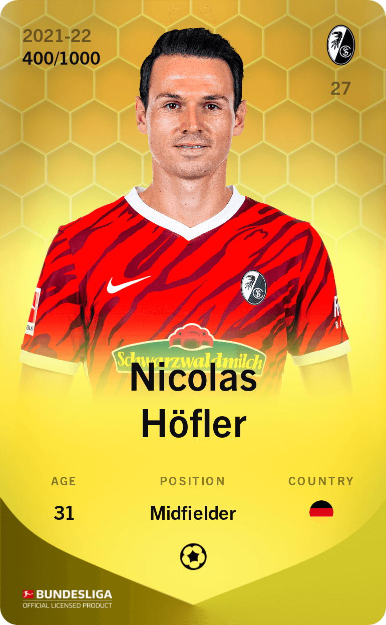 Nicolas Höfler 2021-22 • Limited 400/1000