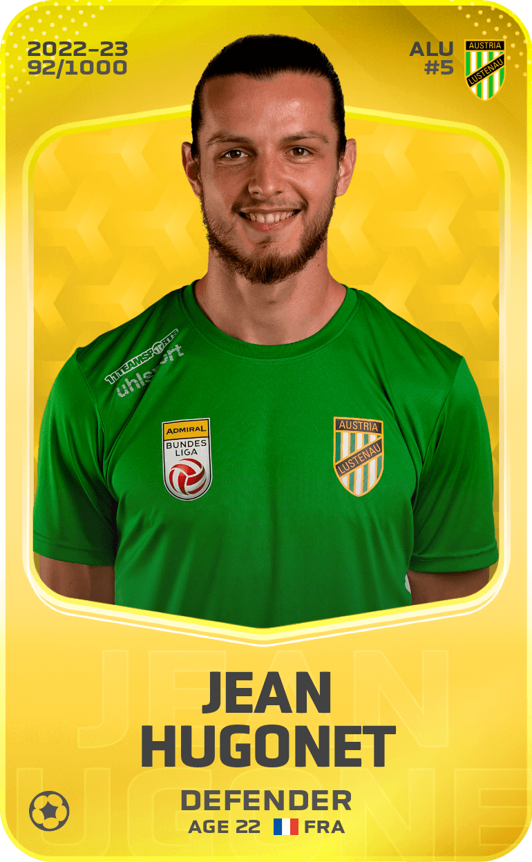 Jean Hugonet 2022-23 • Limited 92/1000