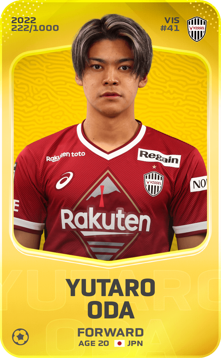 Yutaro Oda 2022-23 • Limited 222/1000