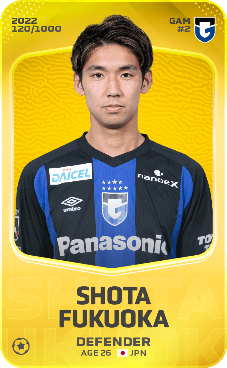 Shota Fukuoka 2022-23 • Limited 120/1000