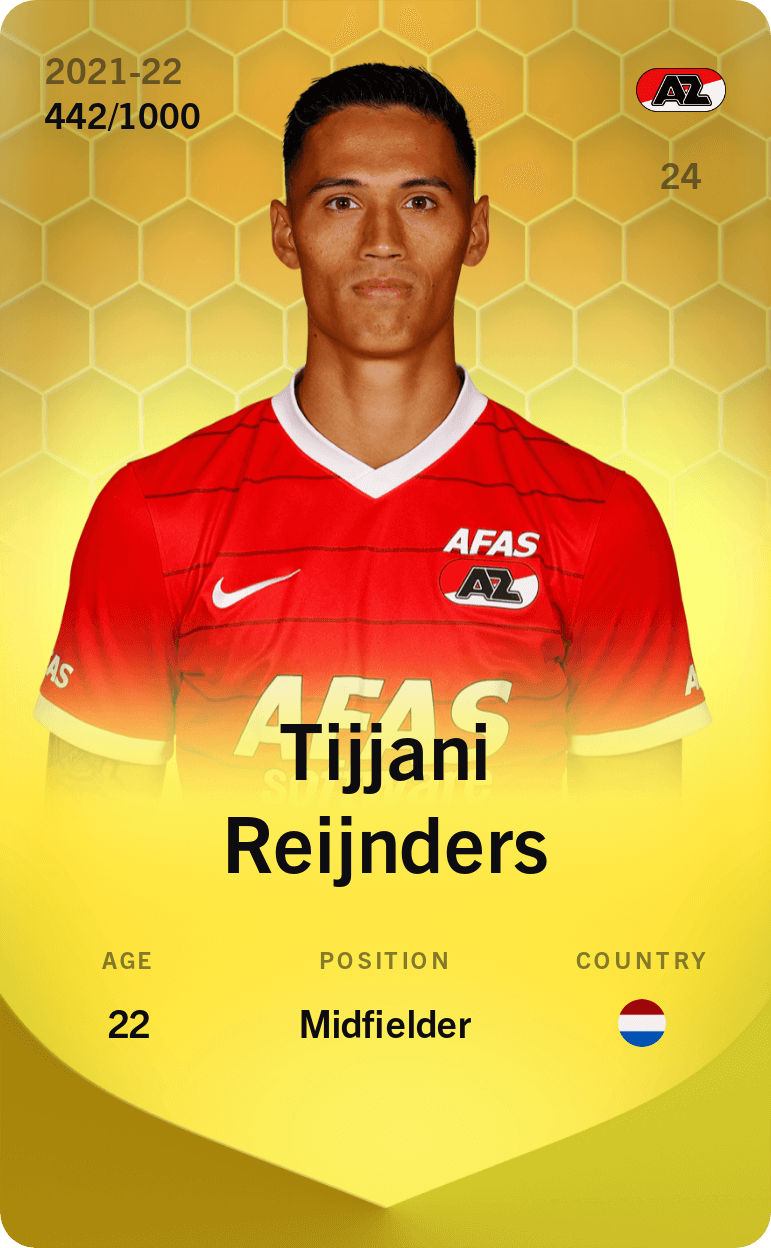Tijjani Reijnders 2021-22 • Limited 442/1000