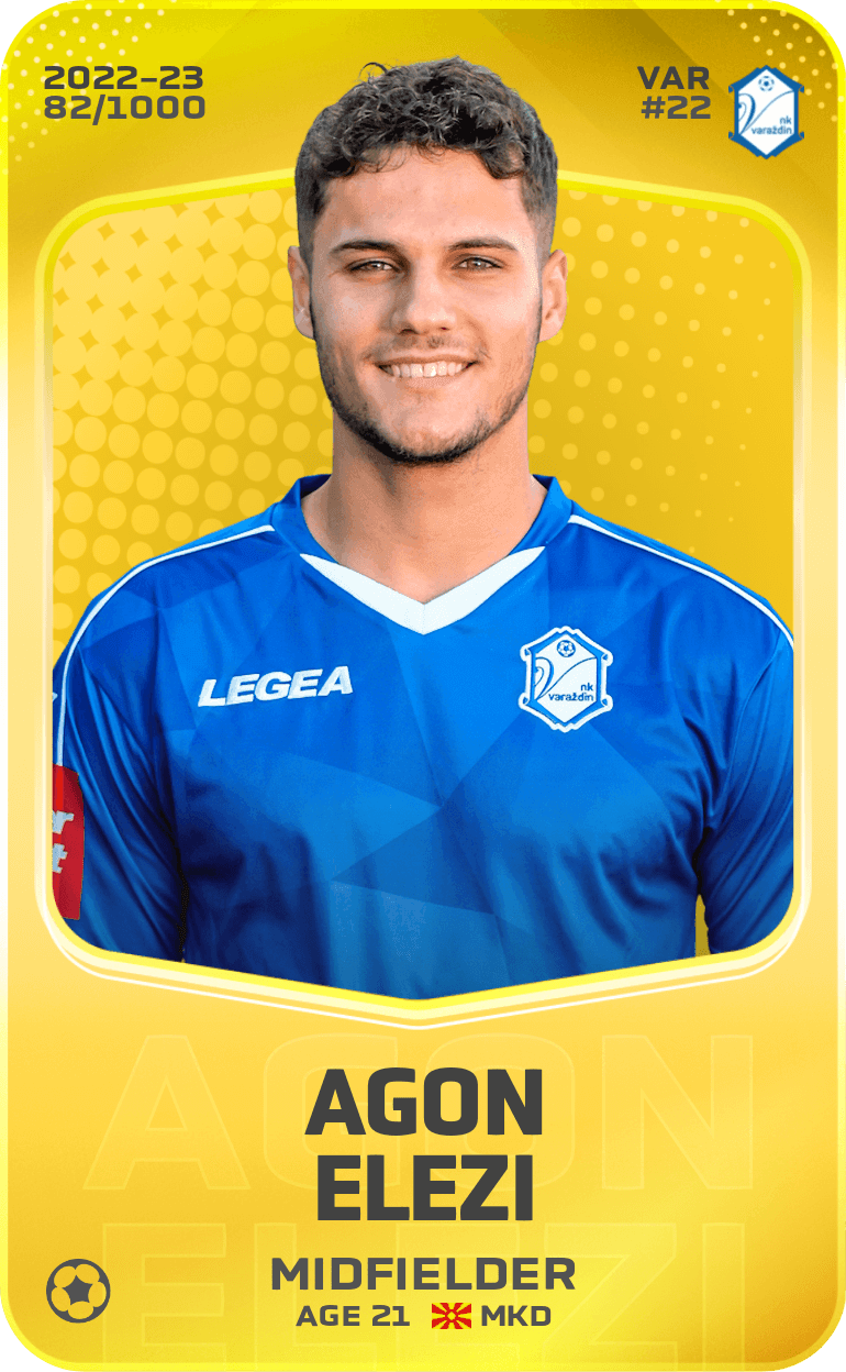 Agon Elezi 2022-23 • Limited 82/1000