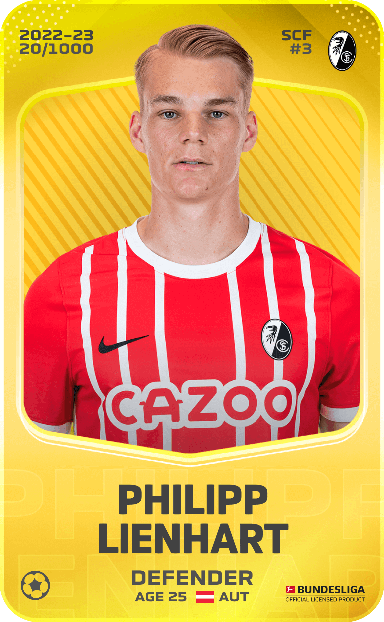 Philipp Lienhart 2022-23 • Limited 20/1000