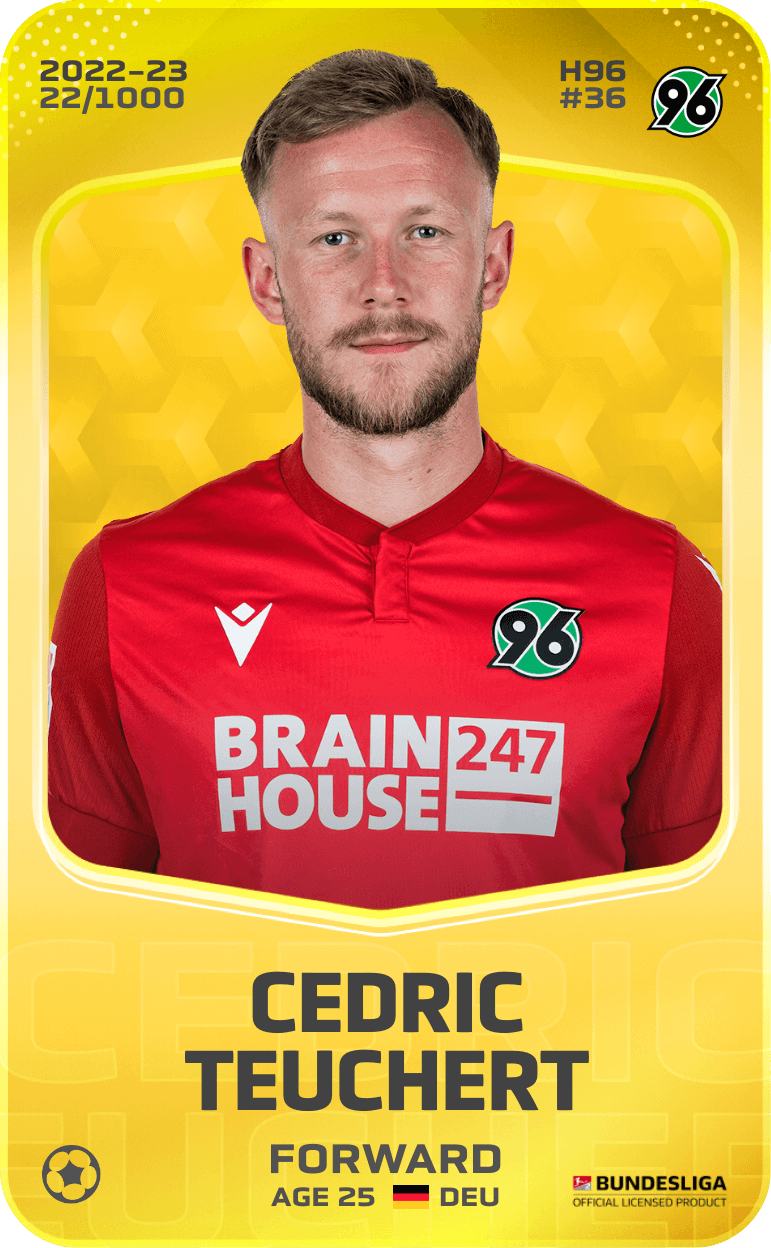 Cedric Teuchert 2022-23 • Limited 22/1000