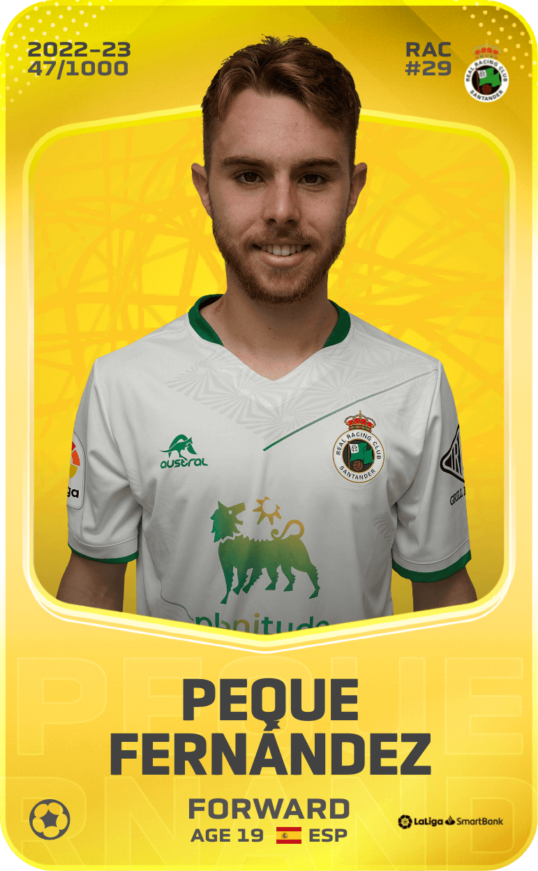 Peque Fernández 2022-23 • Limited 47/1000