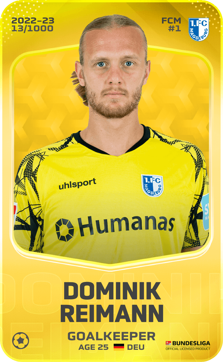 Dominik Reimann 2022-23 • Limited 13/1000