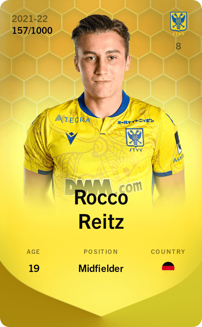 Rocco Reitz 2021-22 • Limited 157/1000