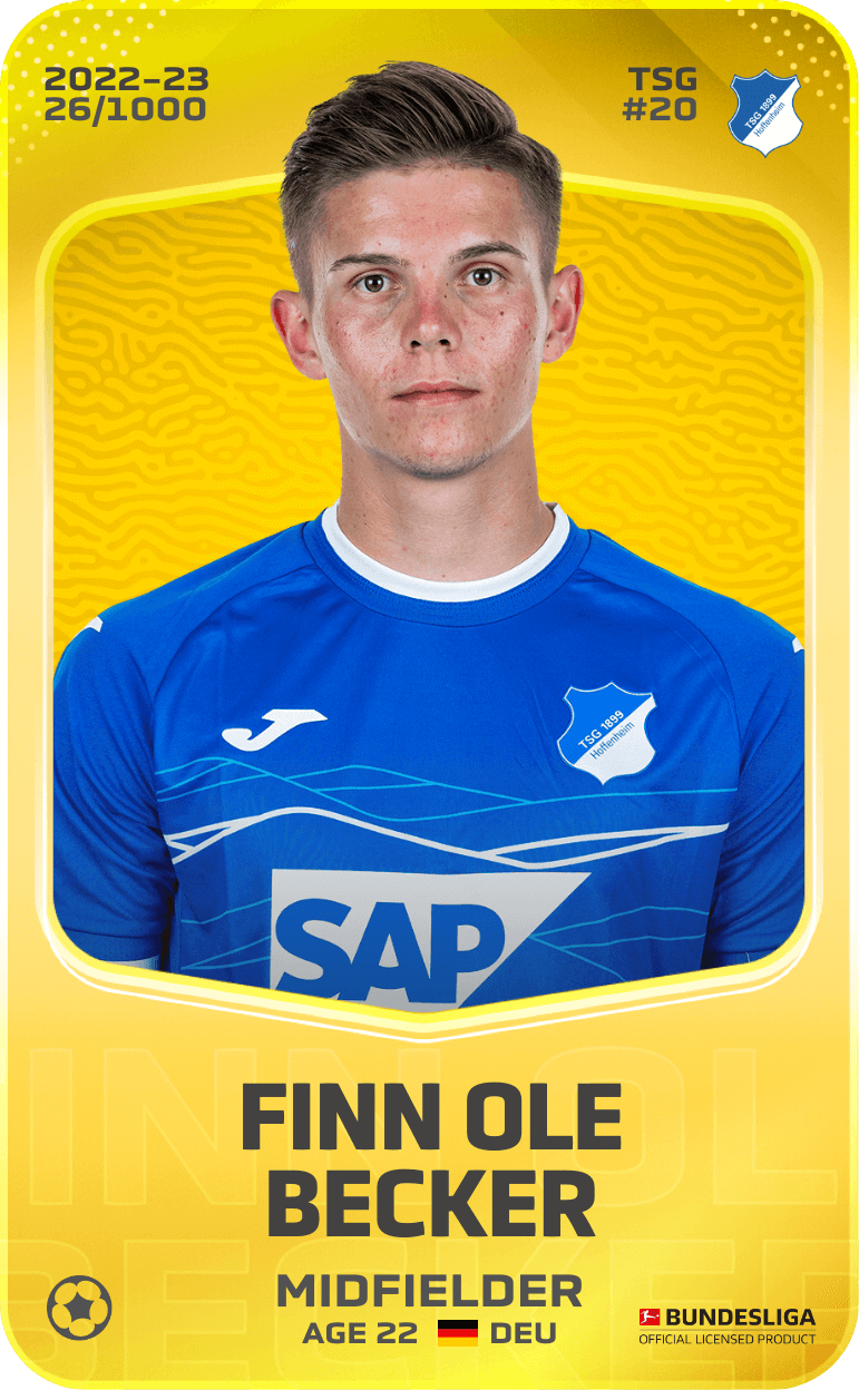 Finn Ole Becker 2022-23 • Limited 26/1000