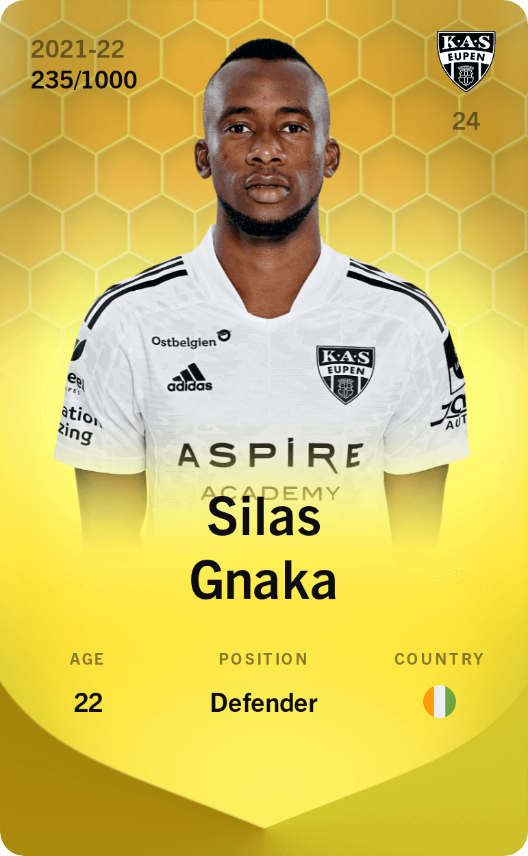 Silas Gnaka 2021-22 • Limited 235/1000