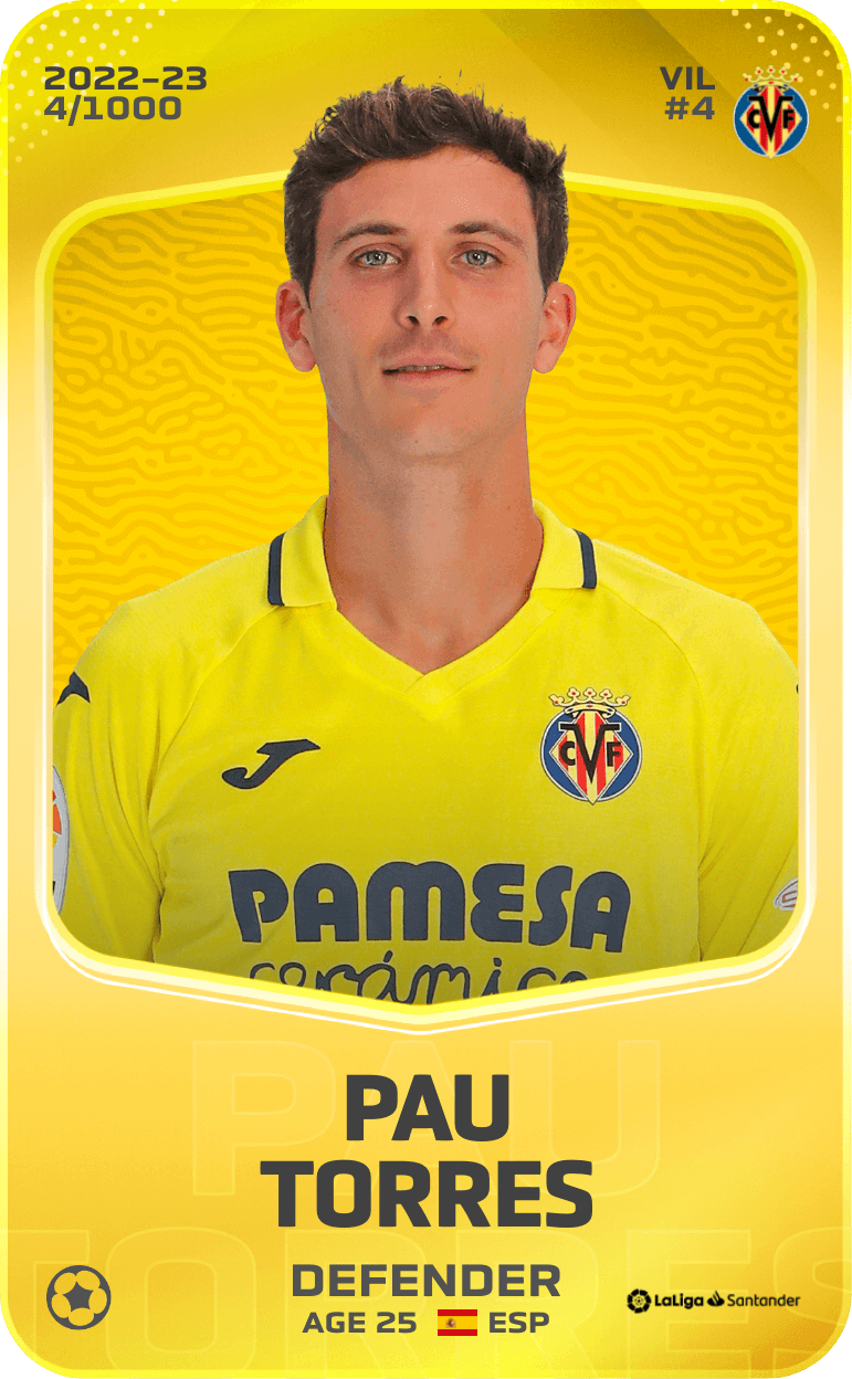 Pau Torres 2022-23 • Limited 4/1000
