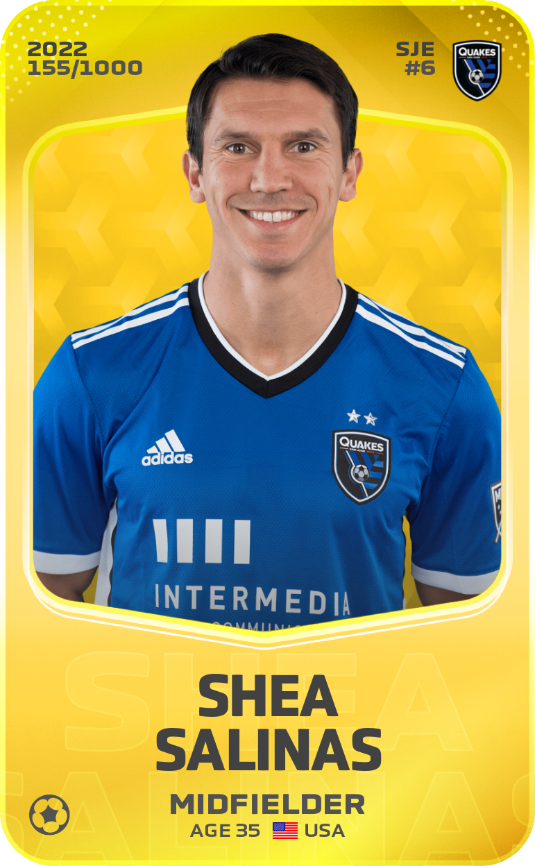 Sorare - Sorare Official - Shea Salinas 2022-23 • Limited 155/1000 - NFT # 37157424507951299798603786061223330085289821417410238481883585523453433613159