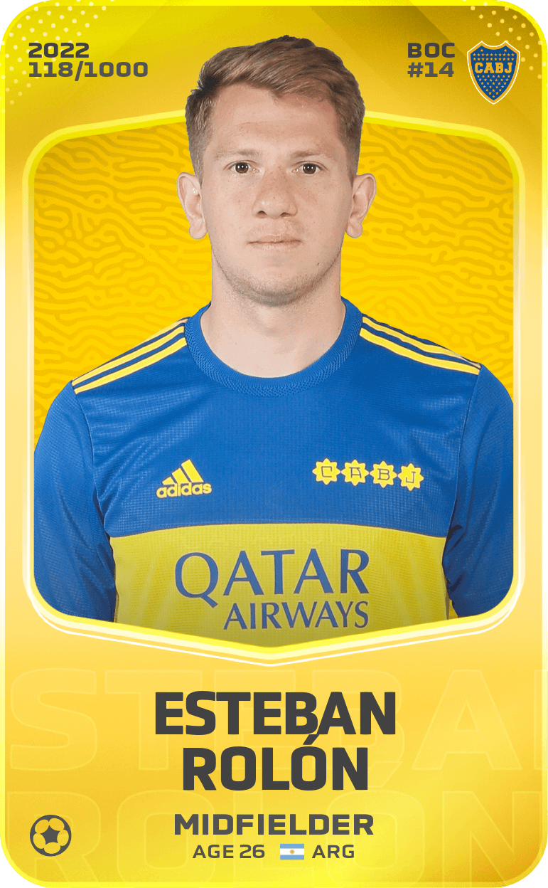 Esteban Rolón 2022-23 • Limited 118/1000
