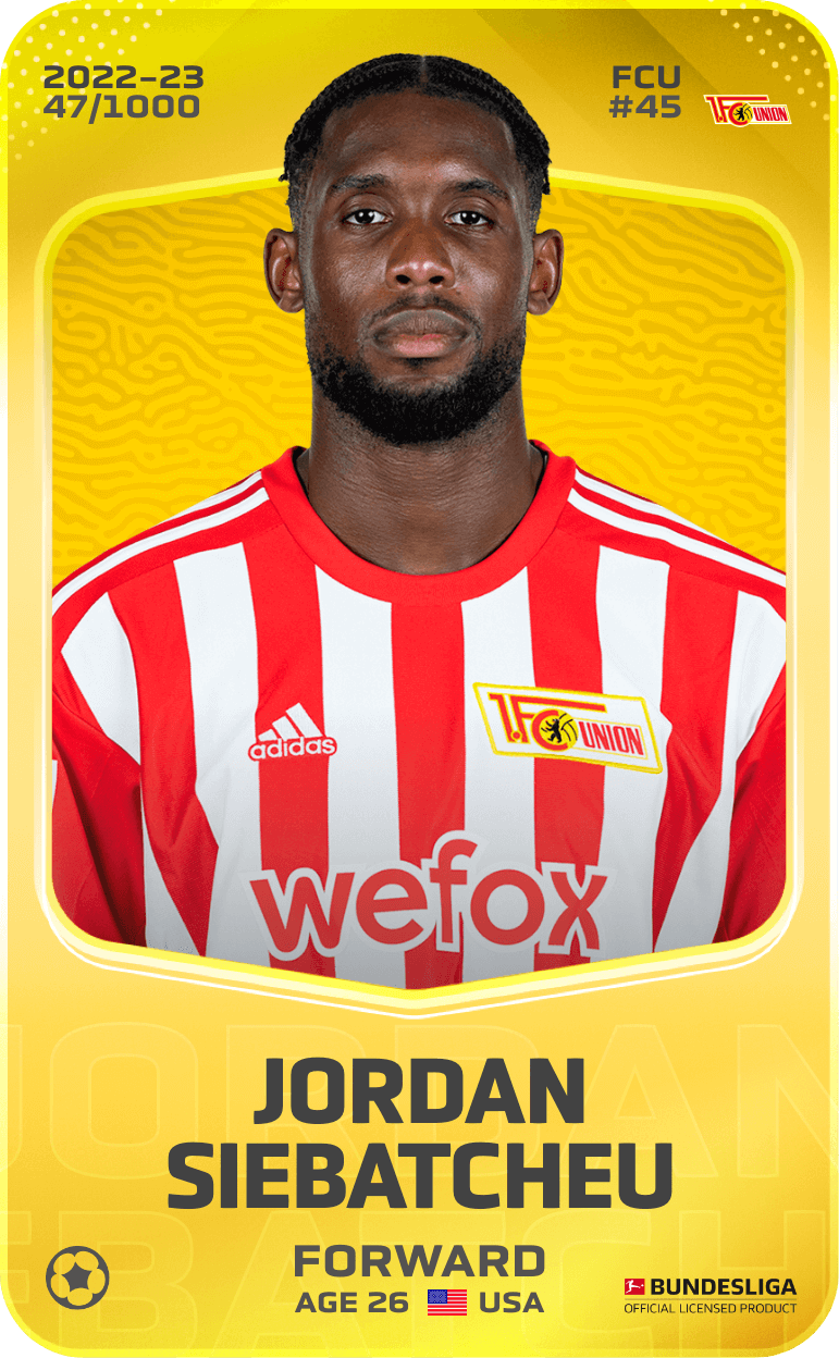 Jordan Siebatcheu 2022-23 • Limited 47/1000