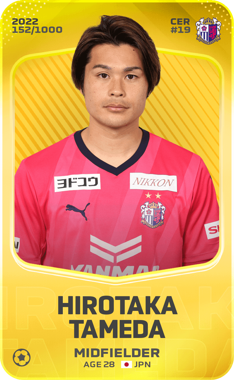 Hirotaka Tameda 2022-23 • Limited 152/1000