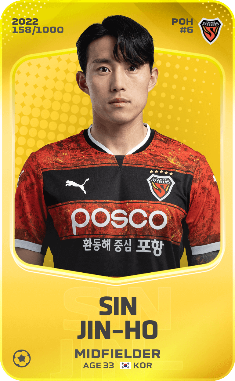 Sin Jin-Ho  2022-23 • Limited 158/1000