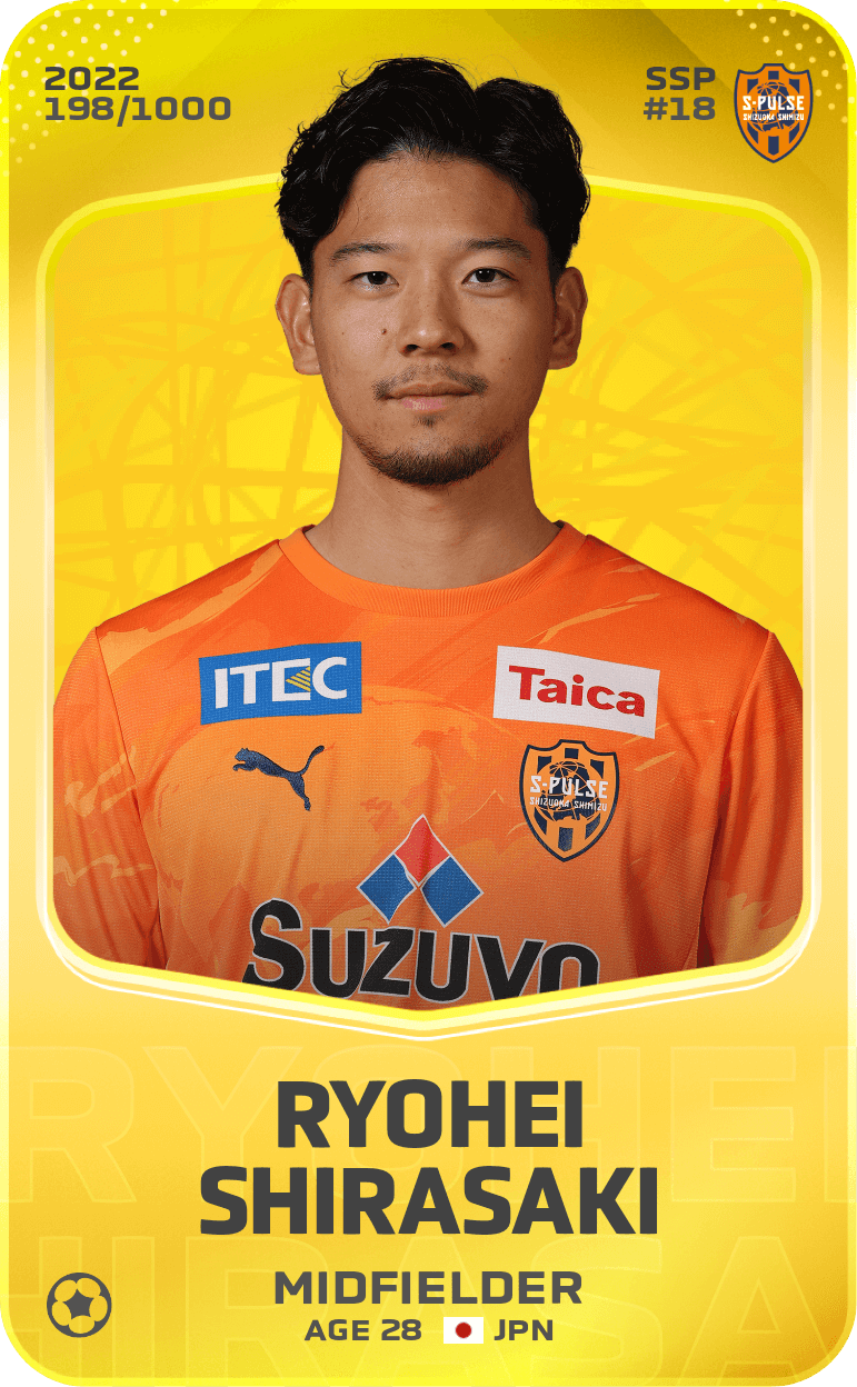 Ryohei Shirasaki 2022-23 • Limited 198/1000