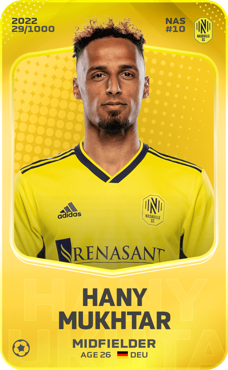 Hany Mukhtar 2022-23 • Limited 29/1000