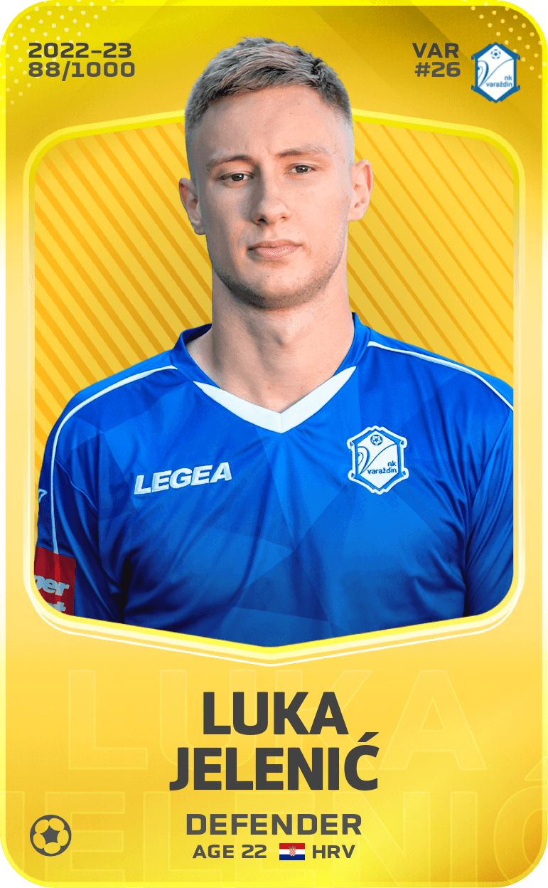 Luka Jelenić 2022-23 • Limited 88/1000