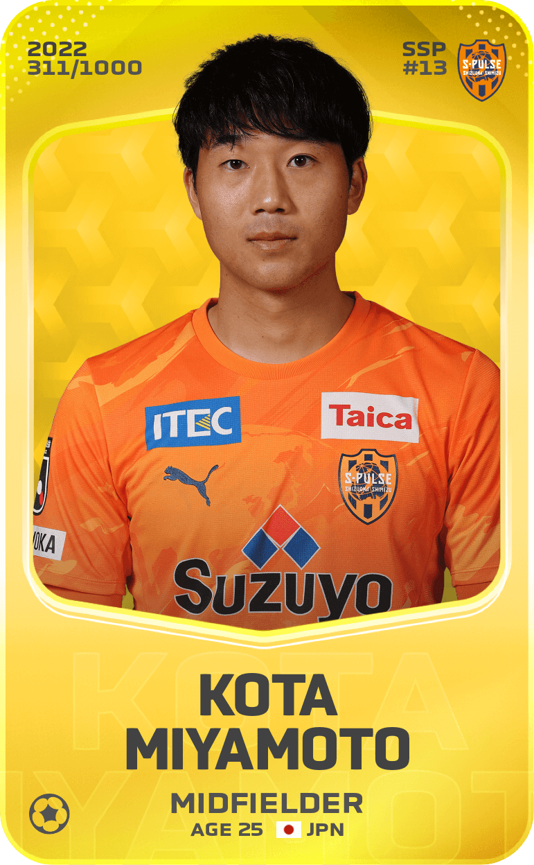 Kota Miyamoto 2022-23 • Limited 311/1000
