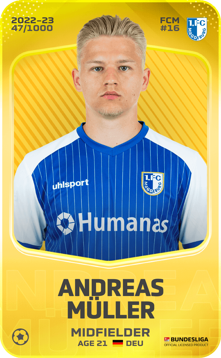 Andreas Müller 2022-23 • Limited 47/1000