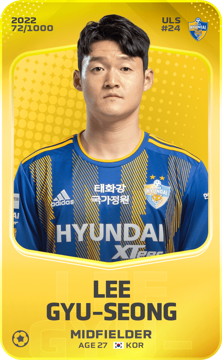 Lee Gyu-Seong 2022-23 • Limited 72/1000
