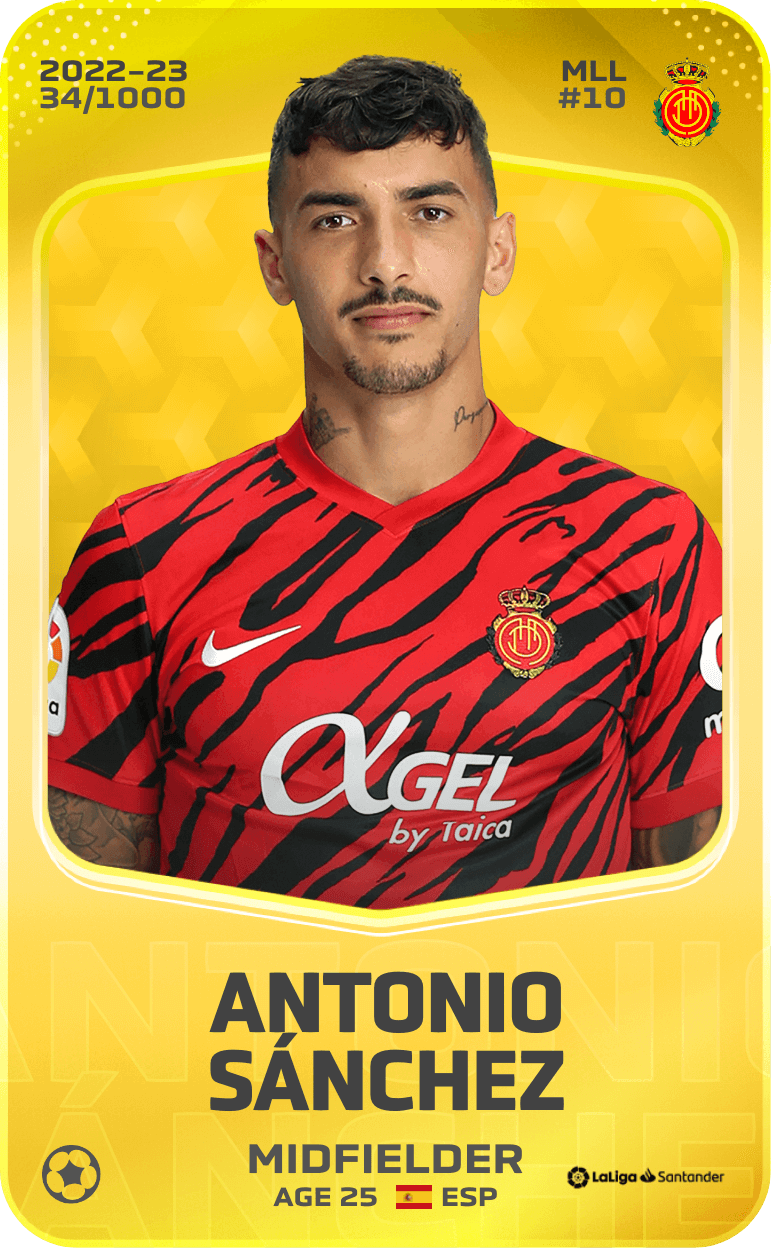Antonio Sánchez 2022-23 • Limited 34/1000