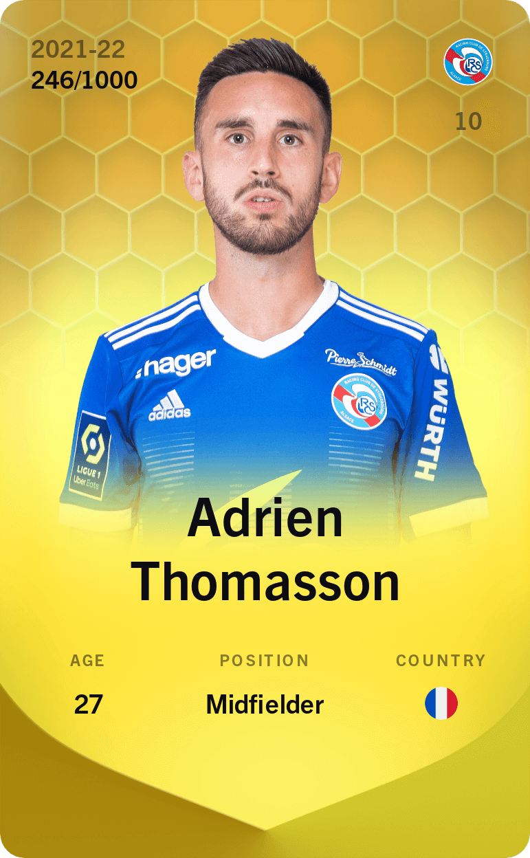 Adrien Thomasson 2021-22 • Limited 246/1000