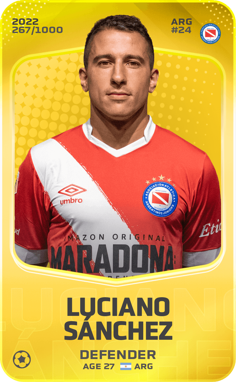 Luciano Sánchez 2022-23 • Limited 267/1000