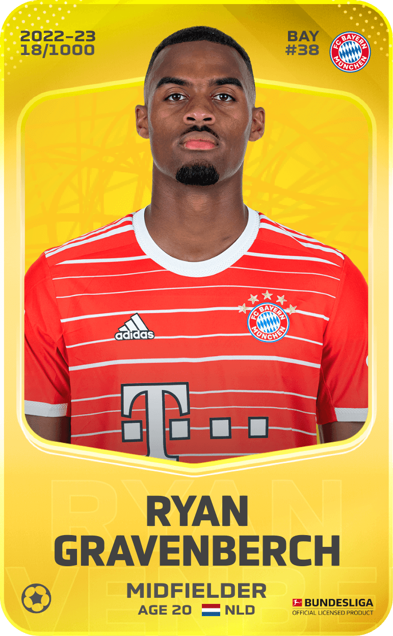 Ryan Gravenberch 2022-23 • Limited 18/1000