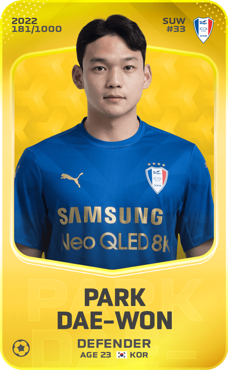Park Dae-Won 2022-23 • Limited 181/1000