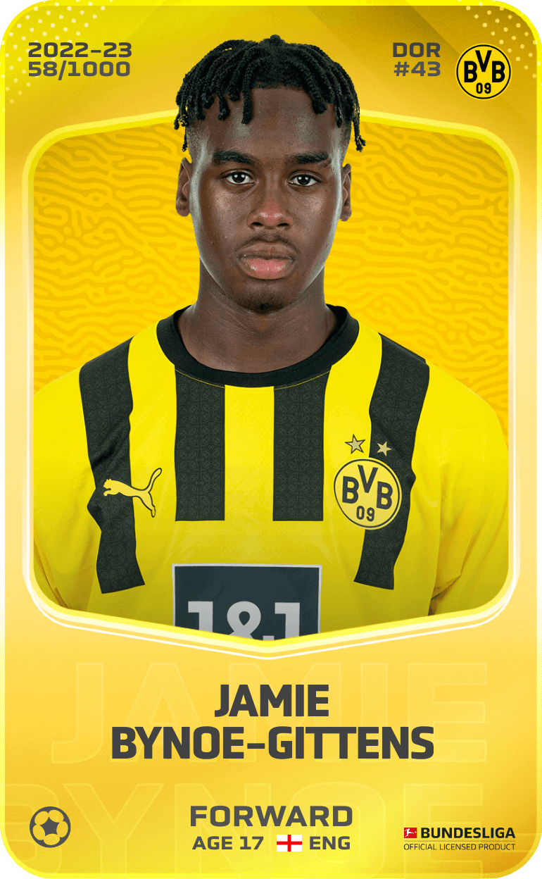 Jamie Bynoe-Gittens 2022-23 • Limited 58/1000