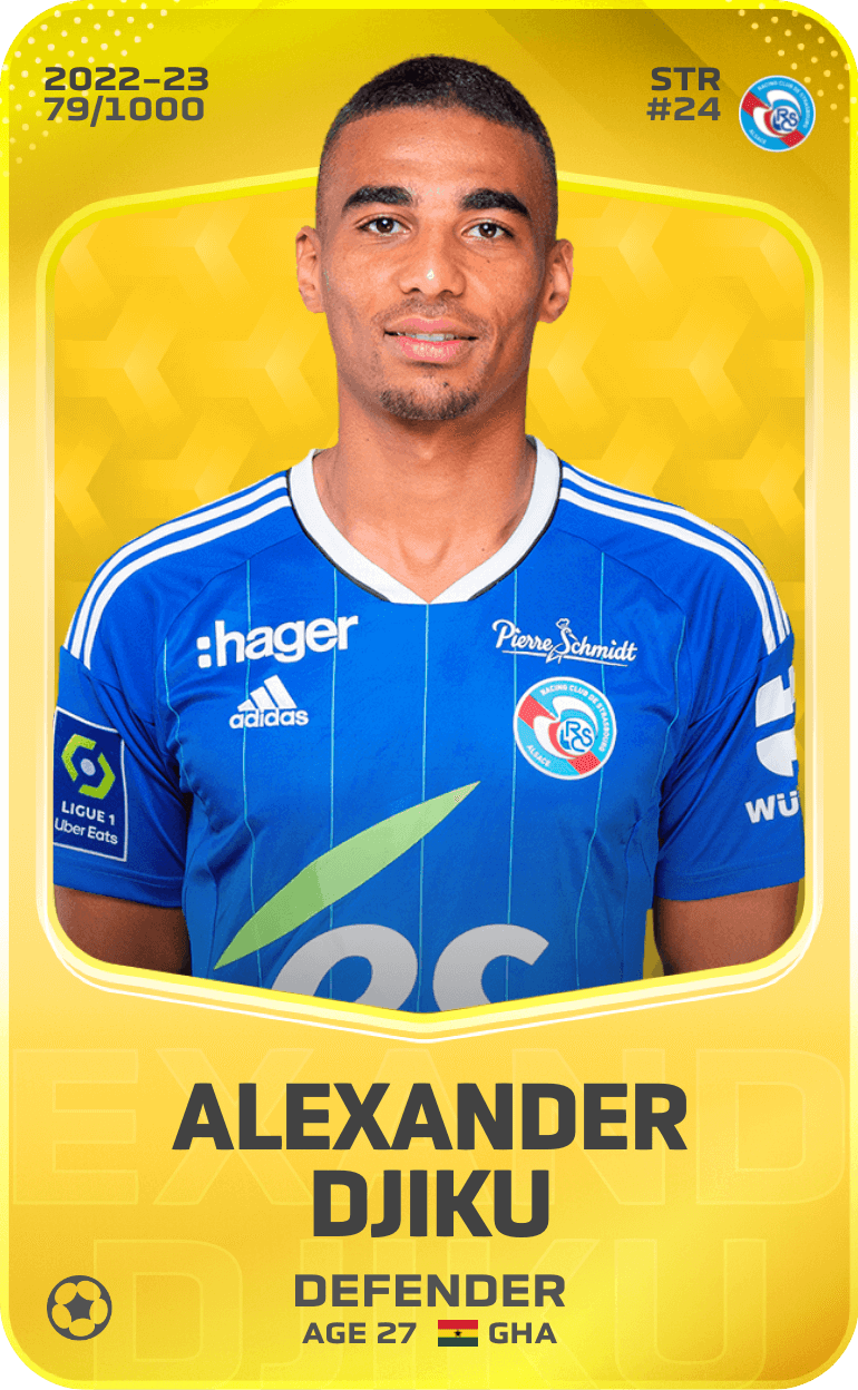 Alexander Djiku 2022-23 • Limited 79/1000