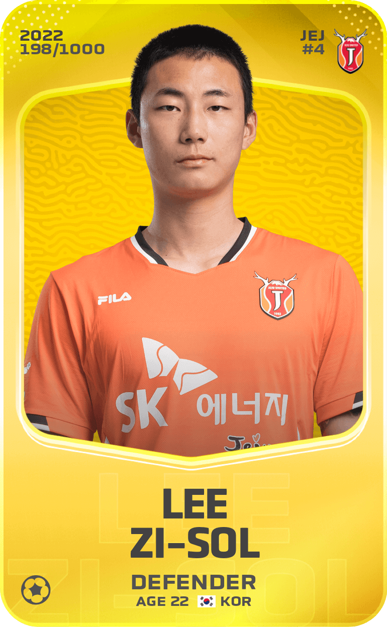 Lee Zi-Sol 2022-23 • Limited 198/1000